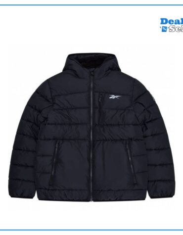 Reebok Glacier Shield Lined Herren Winterjacke schwarz